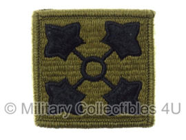 US Army OCP SSI patch - 4rd Infantry Division - met klittenband - voor multicamo uniform - origineel