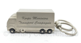 Korps Mariniers transportcompagnie sleutelhanger - 7,5 x 3 cm - origineel