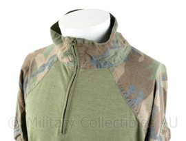 Korps Mariniers UBAC shirt Woodland Forest camo - maat Large  - gedragen - origineel