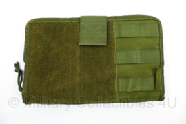 Warrior Assault Systems Molle horizontal Command panel groen -  26 x 16,5 cm - origineel