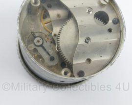 Russische USSR  luchtmacht cockpit uurwerk - voor in vliegtuig cockpit - diameter 6 cm - origineel