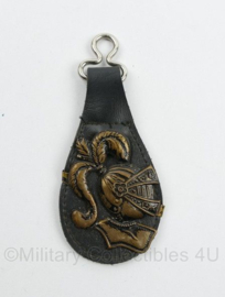 Franse leger Cavalerie sleutelhanger - 9 x 4 cm - origineel