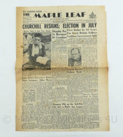 Krant Maple Leaf - 24 June 1945 -  origineel