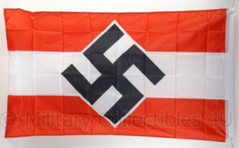 HJ Hitler Jugend vlag - polyester - 90 x 150 cm