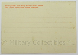 WO2 Duitse postkarte - konzentrationslager Buchenwald - afmeting 15 x 10 cm - origineel