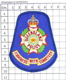 Australië Queensland Police patch - 9 x 8  cm - origineel