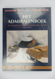 Het Admiralenboek De vlagofficieren van de Nederlandse Marine 1382-1991 - 22,5 x 2 x 29 cm - nieuw