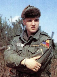 Elvis Presley emblemen set - Private First Class - 3rd Armoured Division
