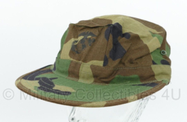 USMC US Marine corps Woodland cap met logo - maat Extra Large - nieuw