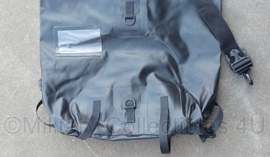 Defensie luxe model drybag zwart -55 x 78 cm - origineel