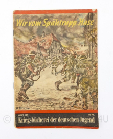 WO2 Duits boekje Wir vom Spahtruppe Hase - Kriegsbucherei der deutschen Jugend - origineel