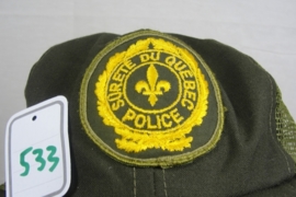 Surete du Quebec Police Baseball cap - Art. 533 - origineel