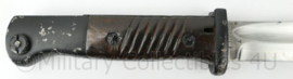 Duitse K98 bajonet 1940 met schede - E.u.F. Hörster - origineel