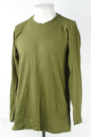KL Landmacht shirt lange mouw - groen - maker Dutraco - maat Medium - origineel