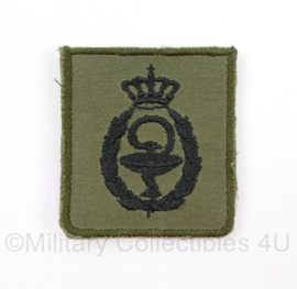 Defensie GVT Militair Farmaceutische Bekwaamheid borstembleem - met klittenband - 5 x 5 cm - origineel