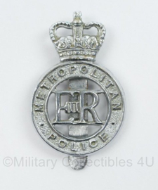 Britse Politie pet insigne Metropolitan Police cap badge -5,5 x 3,5 cm - origineel