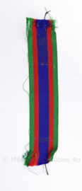 Canadian Voluntuur Service medal medaille lint - originele afmeting! 0 15 x 3,5 cm - origineel