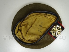 KL Nederlandse leger Luchtdoelartillerie baret - oud model - maat 56, 57 of 60 cm - origineel