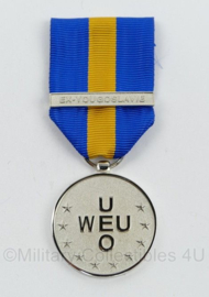 WEO OEU Medal with bar Ex-Yougoslavie - 9 x 4 cm -  origineel