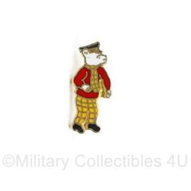 Engelse politie Rupert Bear speld - 1,5 x 1 cm - origineel