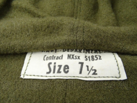 WO2 US Navy hat wintermuts - topstaat - maat 7,5 - origineel