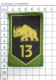 KL 13 Gemechaniseerde Brigade patch met klittenband - huidig model - 8½ x 5½ cm - origineel