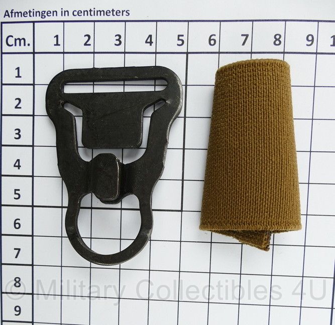 KL ITW Mesh hook with sleeve set voor wapenriem - 6,5 x 4,5 cm - origineel