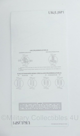 Royal Canadian Air Force Flight Information En Route Low Altitude Channel UK(L)SP1 - 26,5 x 12,5 cm - origineel