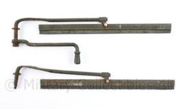 Wo2 US model Willys MB Wiper Blades Manually Controlled ruitenwisser bladen met handbediening - 29 x 8 cm - origineel