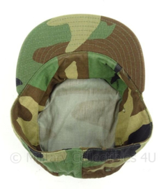 US Army woodland cap - cap hot weather - maat 7 1/8 - origineel