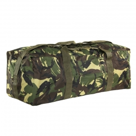 Equipment bag KL woodland camo - Extra groot 80 x 31 x 27 cm.