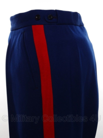 KL Nederlandse leger DT broek 1962 blauw met rode bies - 78 cm - origineel