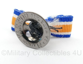 KL Nederlandse leger Orde van Oranje-Nassau medaille knoopsgatlint - origineel