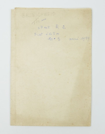 WW2 British War Office map 1944 Central Europe Braunschweig - 88 x 64 cm - origineel