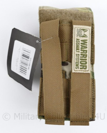 Warrior Assault Systems Single M4 5.56mm Mag Pouch / Non Slip Retention - 2 Mags - Multicam - NIEUW