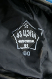Russische Parachutisten baret met insignes - maat 60 - gedragen - origineel