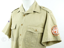 Nederlandse leger overhemd mt 40 - met lange broek mt 50 - Sinaai missie - origineel