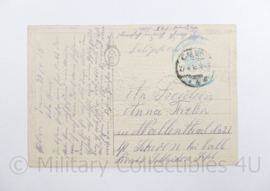 WO1 Duitse Postkarte die Grosse Zeit  - 13,5 x 9 cm - origineel