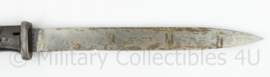WO2 Duitse K98 bajonet met schede P. Weyersberg - 40 cm lang - origineel