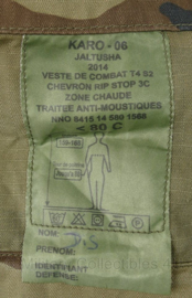 Franse leger T4 S2 Ripstop uniform set CCE camo 2014 - maat 80 cm. borstomtrek  (159-186 cm. lengte ) - gedragen - origineel