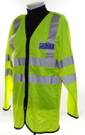 Police Politie geel reflectie dunne overjas - Community Support Officer - size Small - origineel