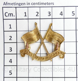 South African National Defence Force SANDF leger cap badge Patria et Libertas  - 4 x 3,5 cm - origineel