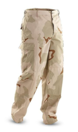 US Army en Korps Mariniers Desert camo trouser RIPSTOP - maat Medium-Long - origineel
