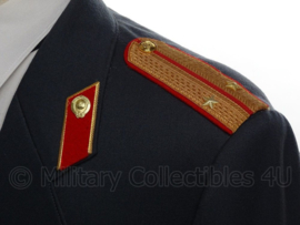 Politie Rusland uniform SET jasje en pet - met originele insignes - maat 48 - origineel