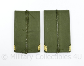 Defensie epauletten - rang Sergeant Instructeur - 8 x 5 cm - origineel