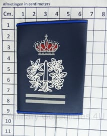 Belgische Gemeentepolitie epauletten Adjunct Commissaris Inspecteur PAAR - 9 x 6 cm - origineel