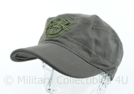 US Special Forces Cap met geborduurd logo DE OPPRESSO LIBER - GREEN