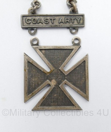 WO2 US Army Sharpshooter / Marksman /Coast Arty Artillery badge - origineel