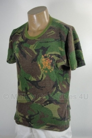 KL Woodland shirt Nederlands leger met opdruk ROYAL DUTCH ARMY  - gebruikt - 6575/9505 , 7585/9505, 8090/8595 of 7080/8595 - origineel