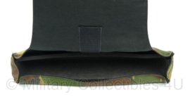 KL Nederlandse leger telescoop opbergtas Woodland camo - 47 x 11 x 9 cm - gebruikt - origineel